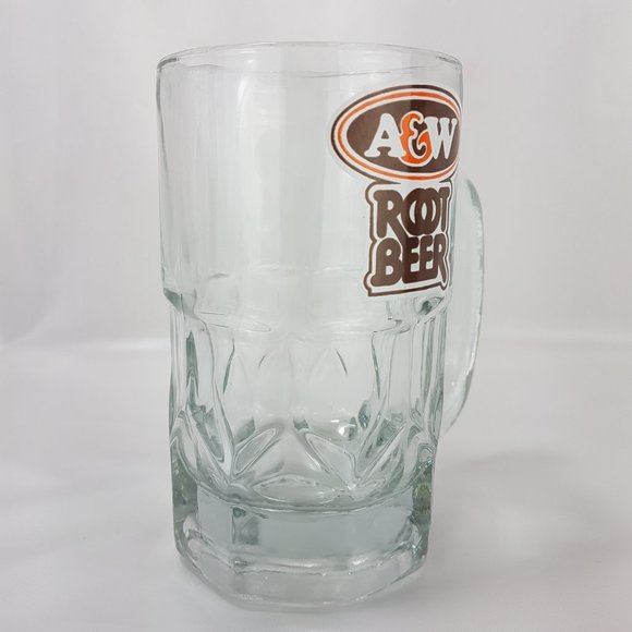 Vintage A&W Root Beer Mug Regular Large A&W Glass Mug - Picture 8 of 12